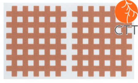 HerbaChaud cross tape, skin colour, in 3 different sizes