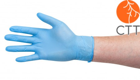 Single-use nitrile powder-free examination protective gloves, non-sterile. 200 pcs per box L, M, S, XL