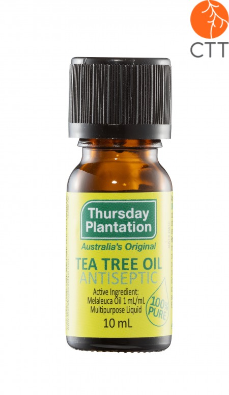 Tea tree oil, 100 percent pure, 10ml, The original from Thursday Plantation Australia.