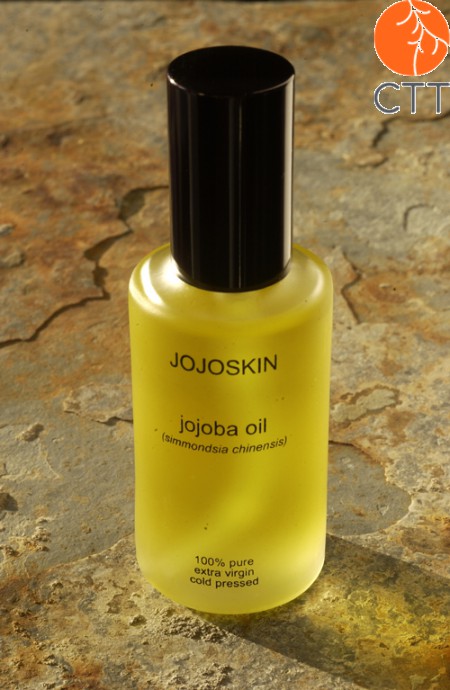 JojoSkin Jojoba Oil, 100 percent pure and all natural, glass bottle with 60ml