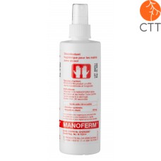 Hand and skin disinfectant Manoferm, without alcohol, 250ml pump spray bottle - without alcohol or other toxic substances