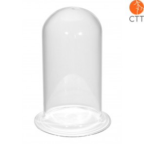 Glass Cupping Cup for Massage Ø  5cm, height 9cm