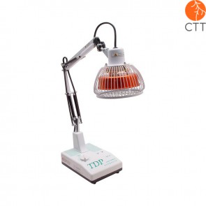 TDP table lamp model CQ12, head with mineral plate, manual timer 