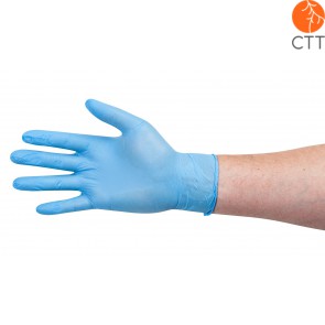 Single-use nitrile powder-free examination protective gloves, non-sterile. 200 pcs per box L, M, S, XL