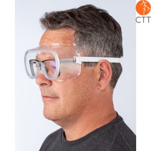 Safety glasses for spectacle wearers, CE