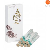 Moxa Cigars DELUXE Tai Yie Moxa Rolls, Pure Mugwort and 12 Herbs, Top Quality 10 Rolls per Box, 1.5 x 21cm 