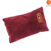 luxury PULS PAD, dark red velvet cover, 25cm x 15cm x 8cm