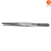 Tweezers, approx. 12.5cm for application of permanent needles