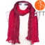 Silk scarf VULCANO, 100% natural silk from India