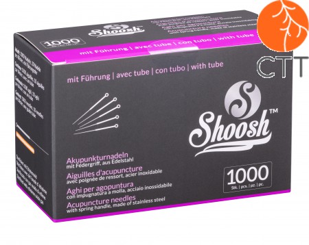 SHOOSH 1000Pro, Stahlnadel (corean style) 10 N./Blister, 1000 Nadeln pro Box