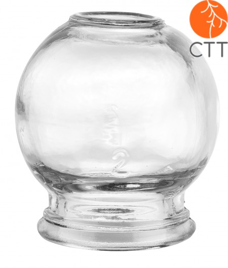 Schröpfglas Standard aus Glas, in 5 verschiedenen Grössen