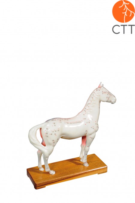 Pferdemodell aus weichem Kunsstoff, ca. 26 x 23 x 7 cm