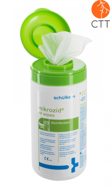 MIKROZID AF wipes - 1 Dose à 150 gebrauchsfertige Tücher fuer die Schnelldesinfektion von Medizinprodukten