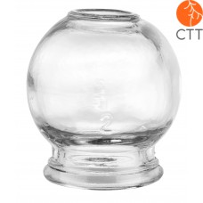 Schröpfglas Standard aus Glas, in 5 verschiedenen Grössen