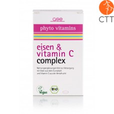 BIO Eisen + Vitamin C Complex, 60 Tbl. à 500mg (30g)
