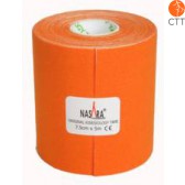 NASARA® Tape, orange, 7.5cm x 5m, extra breit