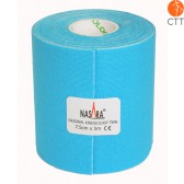 NASARA® Tape, blau, 7.5cm x 5m, extra breit
