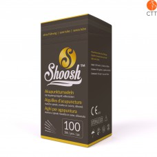 Akupunkturnadeln SHOOSH, 100 Nadeln pro Box mit Kupferwendelgriff