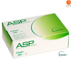 ASP CLASSIC Ohrdauernadeln Stahl von Sedatelec 200 Stk./Box