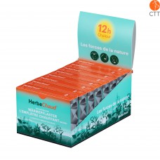 HerbaChaud Wärmepflaster Verkaufssteller Thekensteller mit 8 x 2er Packungen
