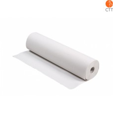 Papierrollen - Abdeckrollen - Liegenpapier, 2lagig, 9 Rollen à 50m x 60cm weiches Tissue; weiss, Blattabriss alle 35cm