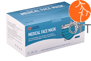 Masques médicaux à usage unique, (type IIR), lot de 50 pièces, non stériles - pour utilisation dans les cabinets médicaux