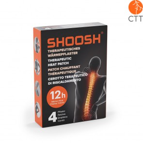 SHOOSH Patch chauffant thérapeutique - boîte avec 4 patchs 